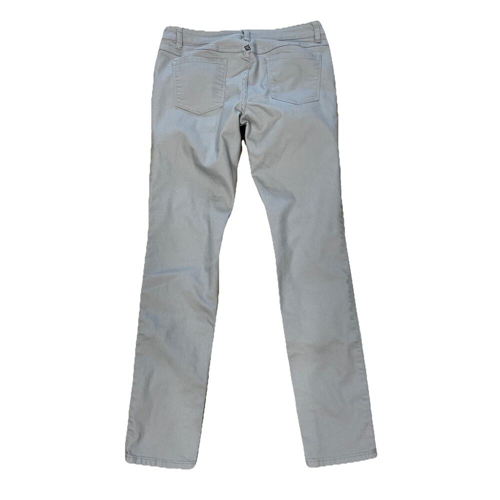 Prana Women’s Size 10/30 Skinny Jeans Gray Slim Fit Stretch Pants Low Rise - Picture 2 of 11